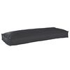 vidaXL Pallet Cushion Set 2 pcs Black 100 x 40 x 8 cm Oxford Fbric