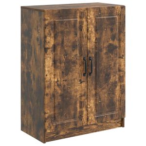 vidaXL Sideboard Smoked Oak 66 x 34.5 x 87 cm Engineered Wood