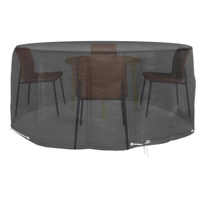vidaXL Garden Furniture Covers 2 pcs 10 Eyelets Ø260x90 cm Round