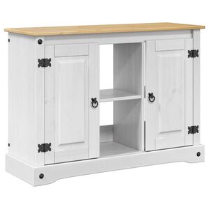 vidaXL Aquarium Stand CORONA White and Brown 101.5 x 37 x 73 cm 300 kg