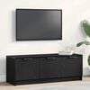 vidaXL TV Cabinet Black Oak 102 x 35 x 36.5 cm Engineered Wood