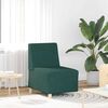 vidaXL Modular Sofa Unit Armless 2 pcs Dark Green 55 x 74 x 82 cm