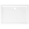 vidaXL Rectangular ABS Shower Base Tray White 70x100 cm