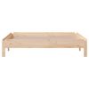 vidaXL Stack Bed without Mattress 100x200 cm Solid Wood Pine
