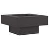 vidaXL Fire Pit Black 80 x 80 x 40 cm Steel