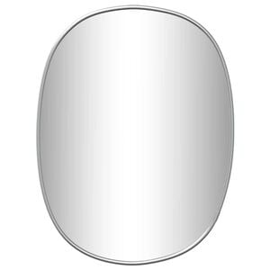 vidaXL Wall Mirror Silver 30x25 cm