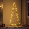 vidaXL Metal Christmas Tree with Stand Black 210 cm Steel