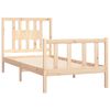 vidaXL Bed Frame without Mattress Solid Wood Pine 100x200 cm