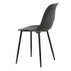Venture Home Dining Chairs 2 pcs Polar Plastic Black
