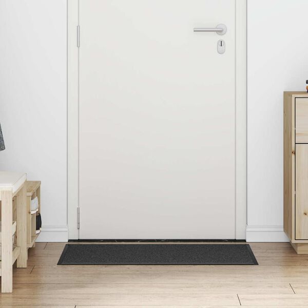vidaXL Doormat Black 60 x 90 cm Polypropylene