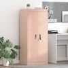 vidaXL Storage Cabinet Pink 60 x 40 x 140 cm Steel