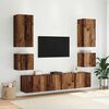 vidaXL TV Wall Cabinet Old Wood 100 x 35 x 41 cm Engineered Wood