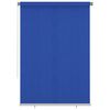 vidaXL Outdoor Roller Blind 165(W)x230(H) cm Blue HDPE