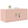 vidaXL Storage Cabinet Pink 90 x 40 x 40 cm Cold-Rolled Steel
