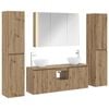 vidaXL Bathroom Furniture Set 6 pcs Artisan Oak