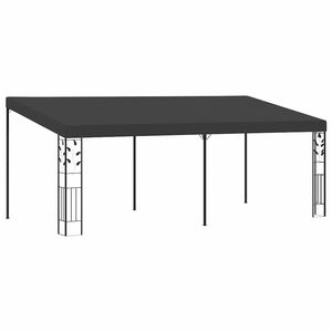 vidaXL Wall-mounted Gazebo 6x3x2,5 m Anthracite