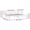 vidaXL Pull-out Day Bed without Mattress White 80x200 cm