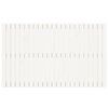vidaXL Wall Headboard White 147x3x90 cm Solid Wood Pine