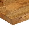 vidaXL Table Top 100x40x3.8 cm Live Edge Solid Wood Mango
