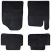 vidaXL Car Mat 4 pcs Black suitable for Hyundai i30 2017 Rubber
