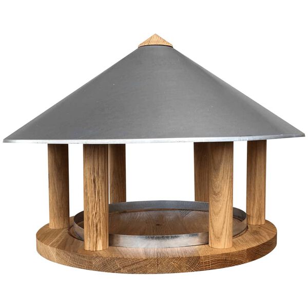 Esschert Design Bird Table Triangular Zinc Roof FB431