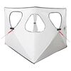 vidaXL Hunting Tent 145 x 145 x 150 cm White Blackout