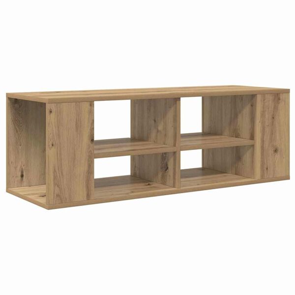 vidaXL TV Cabinet Set Artisan Oak 102 x 35 x 35 cm Engineered Wood