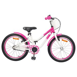 vidaXL Kids Bike 20'' for 6-11 Years Old Dark Pink