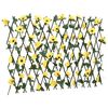vidaXL Artificial Ivy Trellis Expandable Yellow 180x60 cm