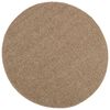 vidaXL Area Rugs Round Natural &Oslash; 200 CM