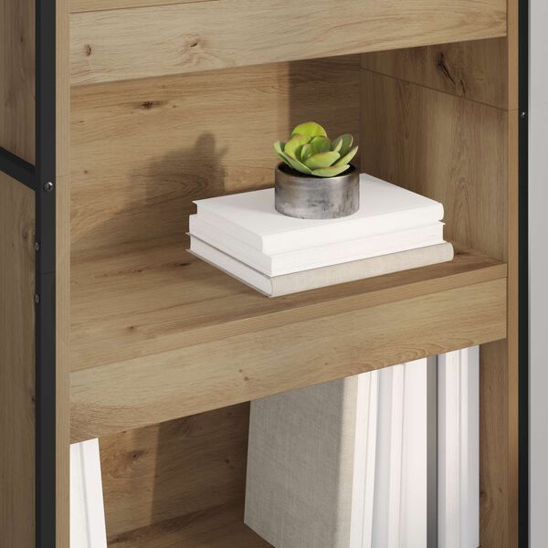 vidaXL Book Cabinet 2 pcs Artisian Oak 60 x 30 x 189.5 cm