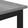 vidaXL Bench Grey Sonoma 80 x 35 x 45 cm Engineered Wood