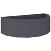 vidaXL Planter Anthracite 120 x 60 x 35 cm Steel