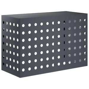 vidaXL Air Conditioner Cover Anthracite 90 x 40 x 60 cm Steel