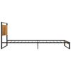 vidaXL Bed Frame without Mattress Metal 100x200 cm