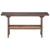 vidaXL Bench Natural 100 x 30 x 50 cm Solid Reclaim wood