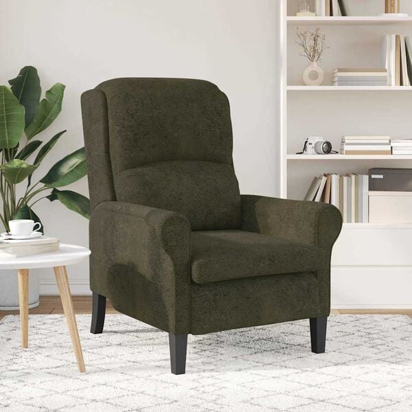vidaXL Armchair Army green 76 x 94 x 102 cm Faux Leather