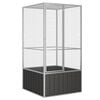 vidaXL Bird Cage | Anthracite | Galvanised Steel | Large | Bird Cage