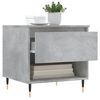 vidaXL Coffee Tables 2 pcs Concrete Grey 50x46x50 cm Engineered Wood