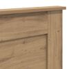 vidaXL Headboard with Headboard Artisan Oak 180 cm Engineered Wood