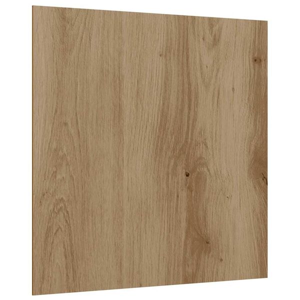 vidaXL Decor Panels 50 pcs Artisan Oak 30 x 30 x 0.27 cm
