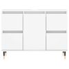 vidaXL Bathroom Cabinet White 80x33x60 cm Engineered Wood
