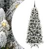 vidaXL Artificial Christmas Tree White 180 cm