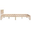 vidaXL Bed Frame without Mattress Solid Wood Pine 120x200cm