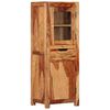 vidaXL Highboard 40x34x110 cm Solid Wood Acacia