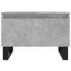 vidaXL Coffee Tables 2 pcs Concrete Grey 50x46x35 cm Engineered Wood