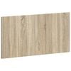 vidaXL Wall-Mounted Headboard ARNHEM Sonoma Oak Engineered Wood