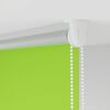 vidaXL Roller Blind Blackout Leaves Green 45x230 cm Fabric Width 40.7 cm Polyester