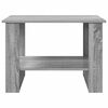 vidaXL Coffee Table Grey Sonoma 72 x 50 x 50 cm Engineered Wood