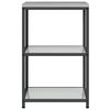 vidaXL Kitchen Storage with Shelf Silver 60 x 50 x 92 cm Steel